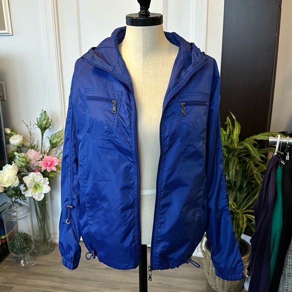 Royal Blue Wind Breaker Jacket - Picture 1 of 1